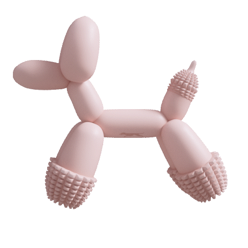 Balloon Dog Toy Pink - Tekeno