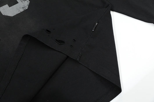 Blusa Vintage Americana con Efecto Desgastado y Estilo Urbano - Image 8