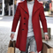 Men's Long Wool Coat - Classic Trench Coat