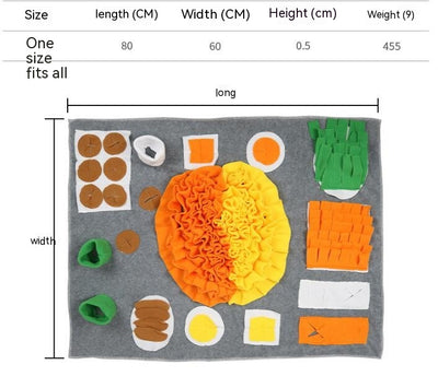 Tapete Interactivo de Alimentación Lenta para Perros - Image 12
