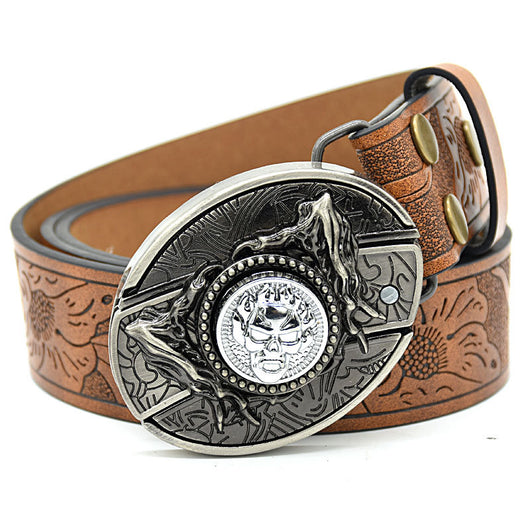 Cinturón de Cuero con Grabado Personalizado y Hebilla Suave - Image 33