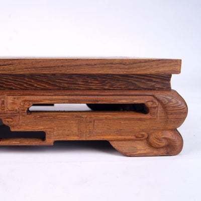 Base de Mesa Cuadrada en Palo de Rosa para Artesanías y Adornos - Image 14