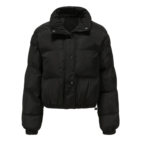 Abrigo de Algodón Holgado para Mujer - Estilo Casual Versátil