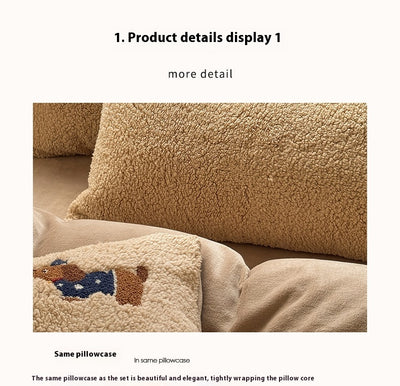 Conjunto Térmico Infantil de Cachemira Extra Grueso con Diseños Divertidos - Image 11
