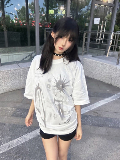 Playera Estampada Fuzzy 250g Manga Corta Premium - Image 4