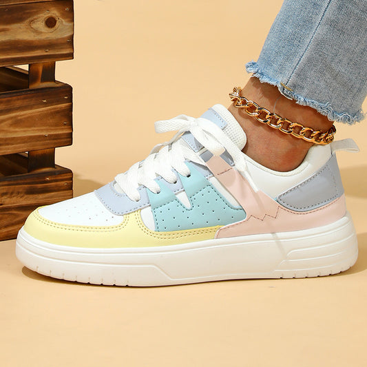 Tenis Plataforma Suela Suave Comodidad Deportiva - Image 2