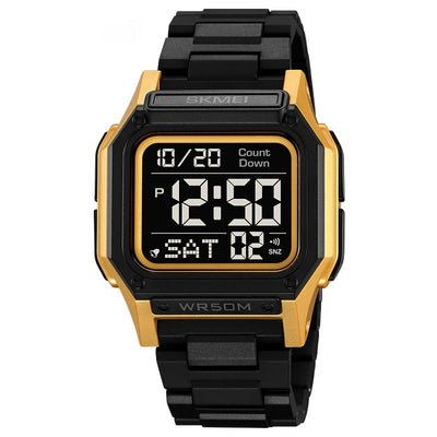 Reloj Electrónico Multifuncional de Resina para Hombre - Image 7