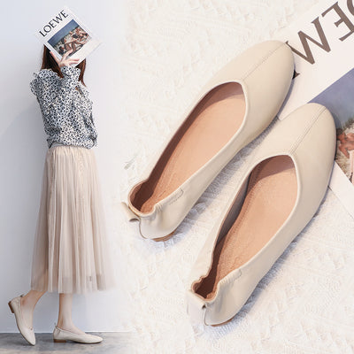 Zapatos Mocasín de Cuero para Mujer - Comodidad Suave Verano - Image 5