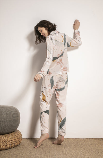 Pantalones Largos de Algodón y Seda para Casa - Comodidad Premium - Image 13