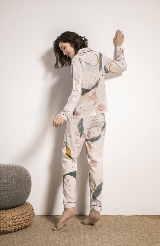 Pantalones Largos de Algodón y Seda para Casa - Comodidad Premium - Image 13