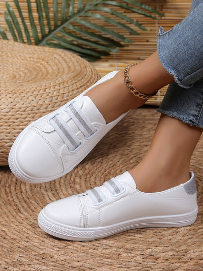 Zapatos Blancos Casuales Slip-On Cómodos y Versátiles - Image 26