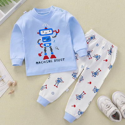 Pijamas de Otoño e Invierno para Niñas - Conjunto Cálido de Manga Larga - Image 17