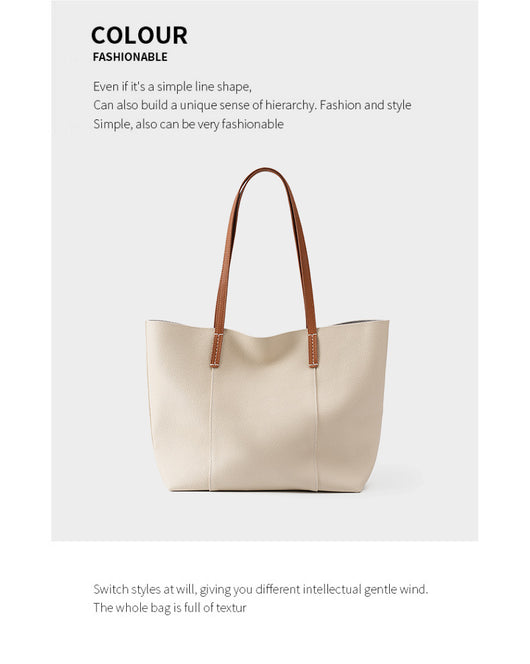 Bolso Tote de Cuero Genuino Hecho a Mano - Bolsa Portátil para Mujer - Image 23