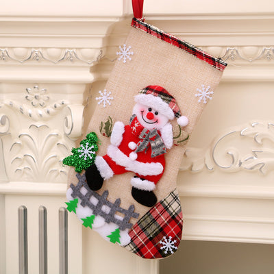 Bolsa de Regalo con Calcetines de Lino Medianos - Decoraciones Navideñas - Image 23