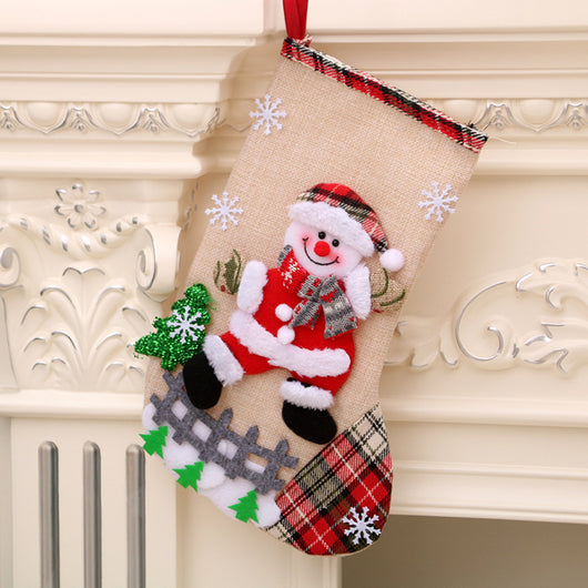 Bolsa de Regalo con Calcetines de Lino Medianos - Decoraciones Navideñas - Image 23
