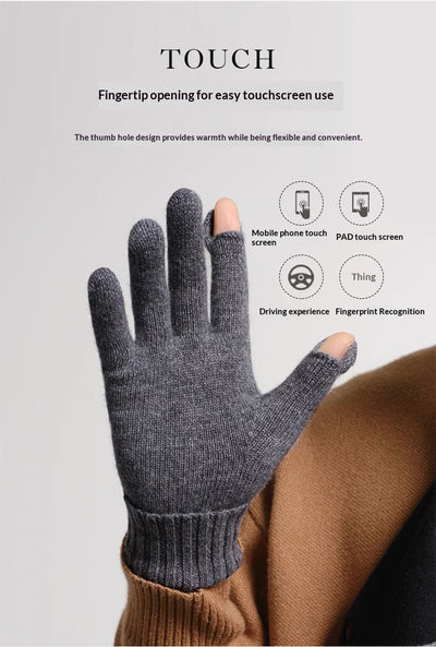 Guantes Tejidos para Ciclismo de Invierno - Image 18