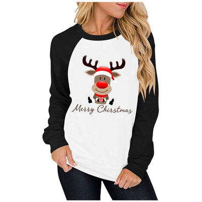 Suéter Raglan Casual para Mujer con Estampado y Combinación de Colores - Image 28