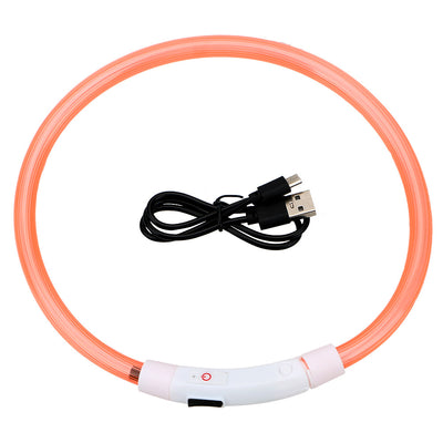 Collar Luminoso Recargable para Mascotas con Tres Modos de Destello - Image 25