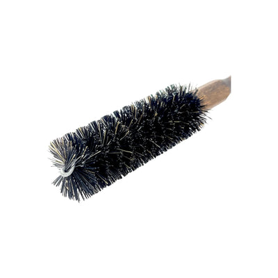 Dural Beech wood curling hair brush with boar bristles - Tekeno