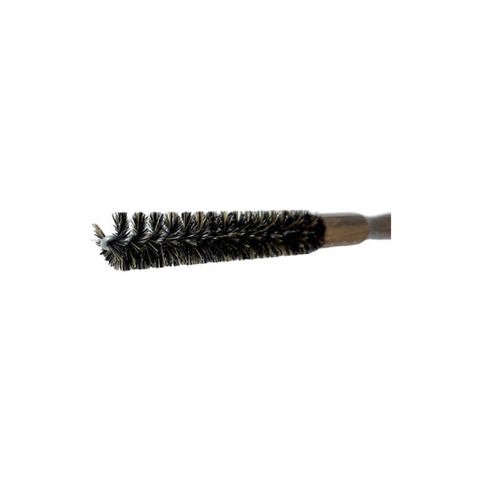 Dural Beech wood curling hair brush with natural bristles - brown - Tekeno
