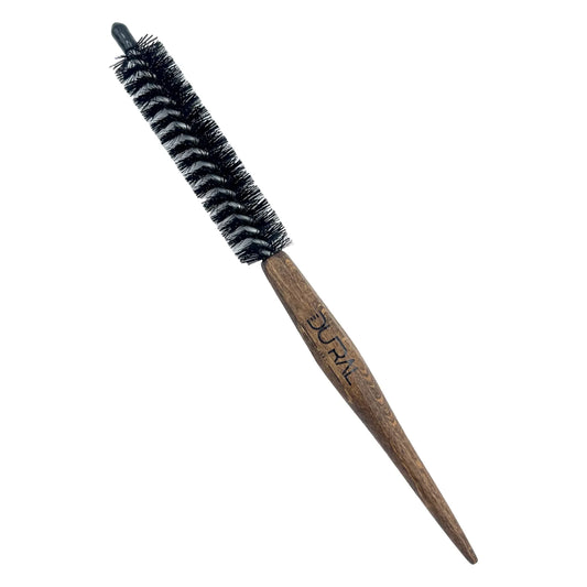 Dural Beech wood curling hair brush with mixed bristles - Tekeno