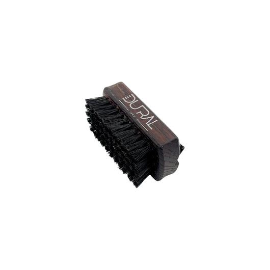 Dural Thermo ash wood travel size nail brush with black natural bristles - Tekeno