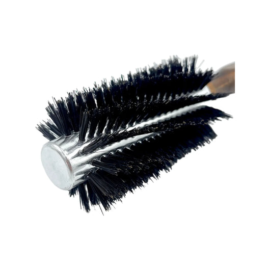 Dural Beech wood quick-styler hair brush with boar bristles - 12 rows - Tekeno