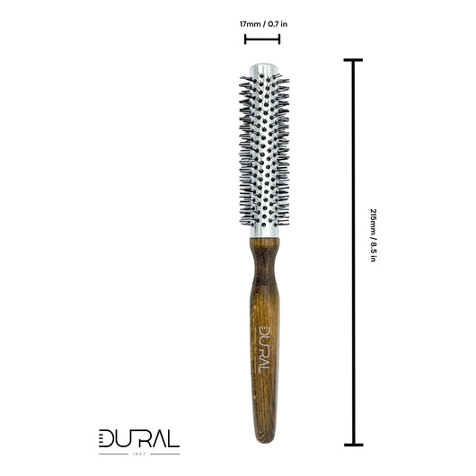 Dural Beech wood QuickStyler hair brush with nylon pins - 14 rows - Tekeno