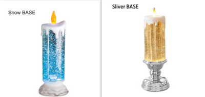 Vela LED Recargable con Cambio de Color y Brillo Glitter - Decoración Resistente al Agua - Image 35