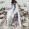 Vestido Vintage con Tirantes Ajustables y Estampado Retro
