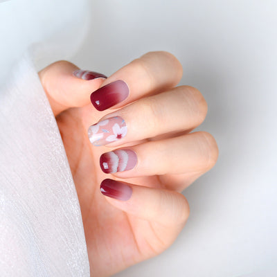 Esmalte Gel UV Rosado con Stickers para Uñas de Verano - Image 9