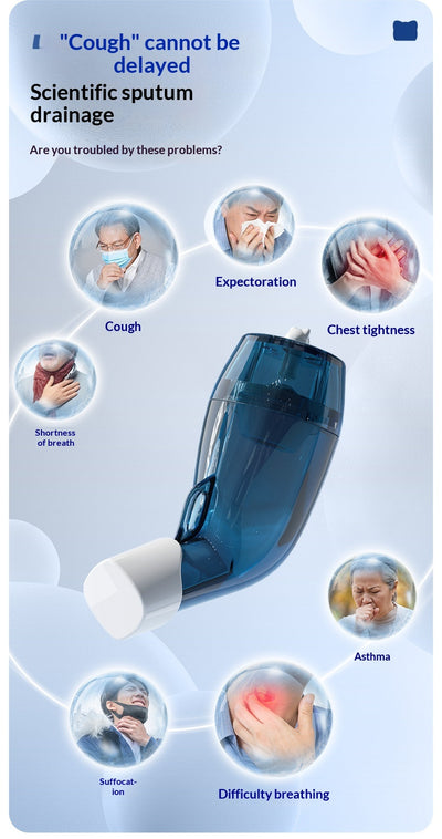 Dispositivo Vibrador para Limpiar Vías Respiratorias - Entrenador de Respiración para Adultos Mayores y Niños - Image 9