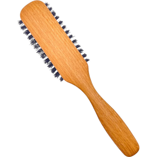 Dural Hair Brush 5 Rows Beech Wood Oiled Wild Boar Bristles - Tekeno