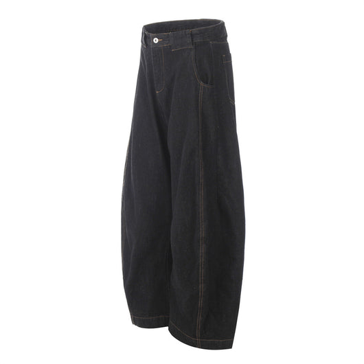 Pantalón Ancho Liso Lavado Casual - Image 6