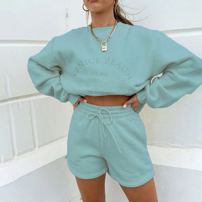 Sudadera Hoodie Oversized con Bordado de Letras - Abrigo Grueso para Otoño e Invierno