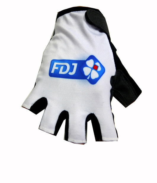 Guantes de Ciclismo FDJ Tour De France Dedos Cortos - Image 5