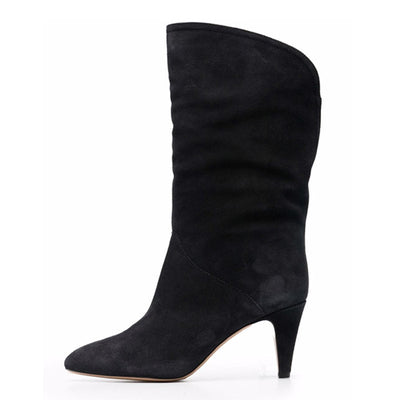 Botas Vaqueras con Punta Afilada y Tacón Angosto - Image 2