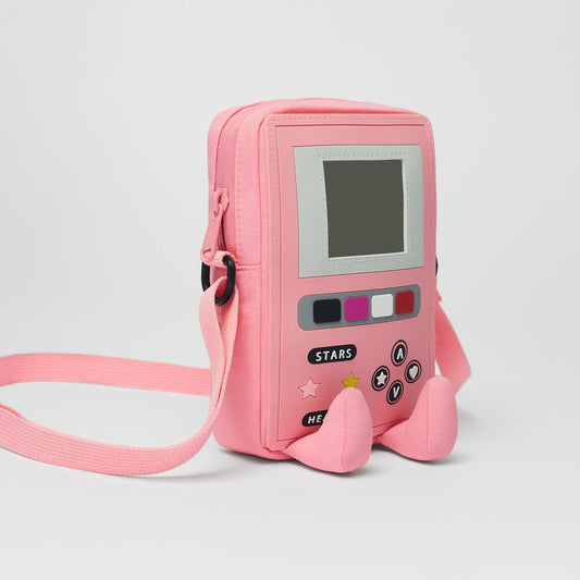Bolso Bandolera para Consola de Videojuegos con Dibujos Animados para Chica
