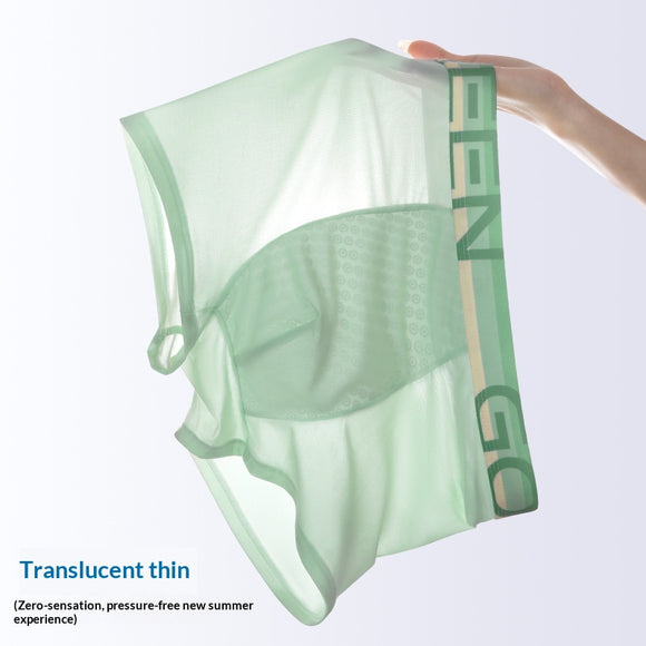 Calzoncillos Hombre Ice-Silk Frescos y Transpirables para Verano