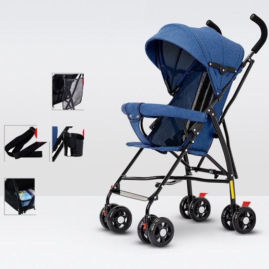 Carrito Plegable Portátil para Bebé - Diseño Compacto y Funcional - Image 7