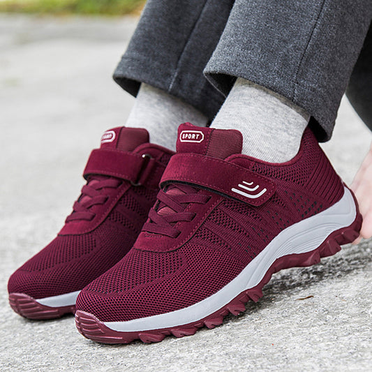 Zapatos Cómodos para Caminar Mujer Adulta Mayor - Antideslizantes Otoño