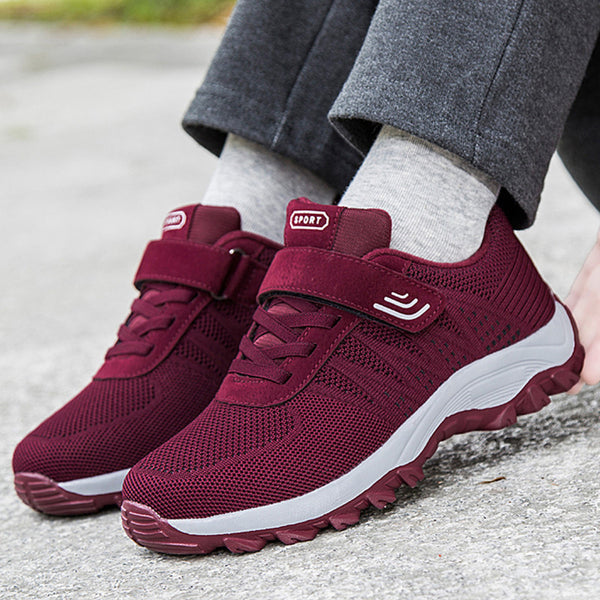 Zapatos Cómodos para Caminar Mujer Adulta Mayor - Antideslizantes Otoño