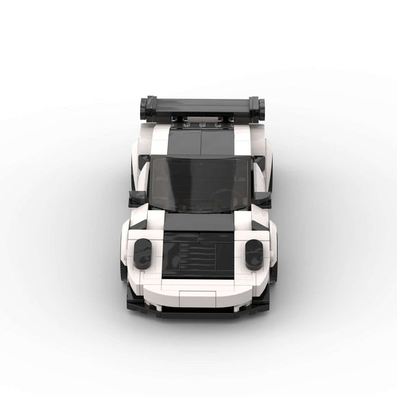 Auto de Carreras Bloques de Construcción MOC - Juguete Educativo para Niños