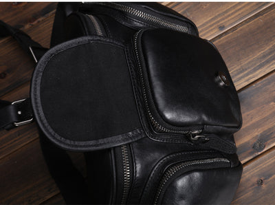 Mochila Bandolera de Cuero Premium para Viajes y Uso Diario - Image 20
