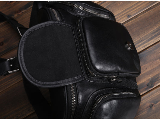 Mochila Bandolera de Cuero Premium para Viajes y Uso Diario - Image 20