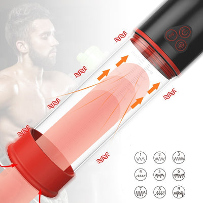 Extensor Automático USB Recargable para Hombre