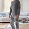 Pijama Largo de Algodón para Hombre - Comodidad Casual