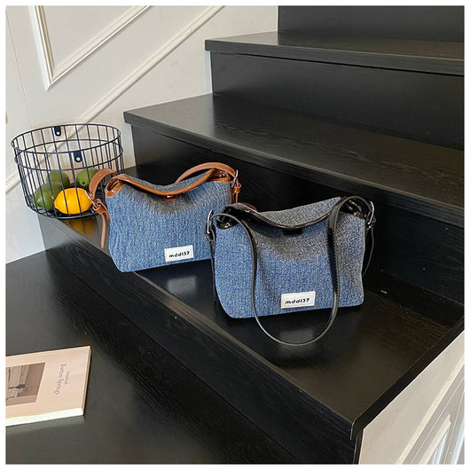 Bolsa Retro de Mezclilla para Commuter - Crossbody Casual Versátil - Image 18