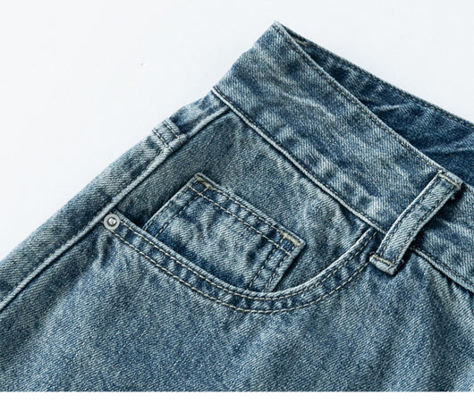 Jeans Acampanados de Talle Alto para Mujer Talla Grande con Efecto Drapeado - Image 23