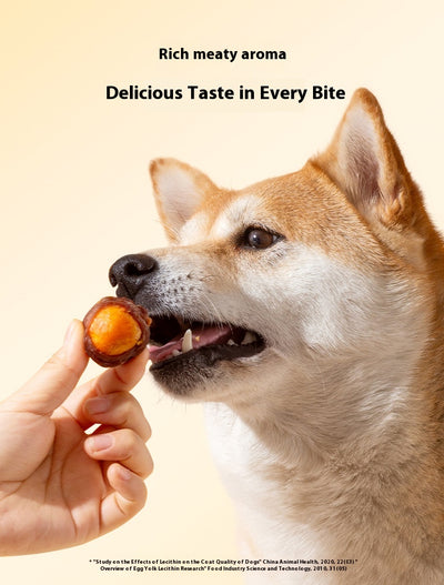 Premios para Perros con Yema de Huevo y Carne - Snacks Nutritivos para Entrenamiento - Image 9